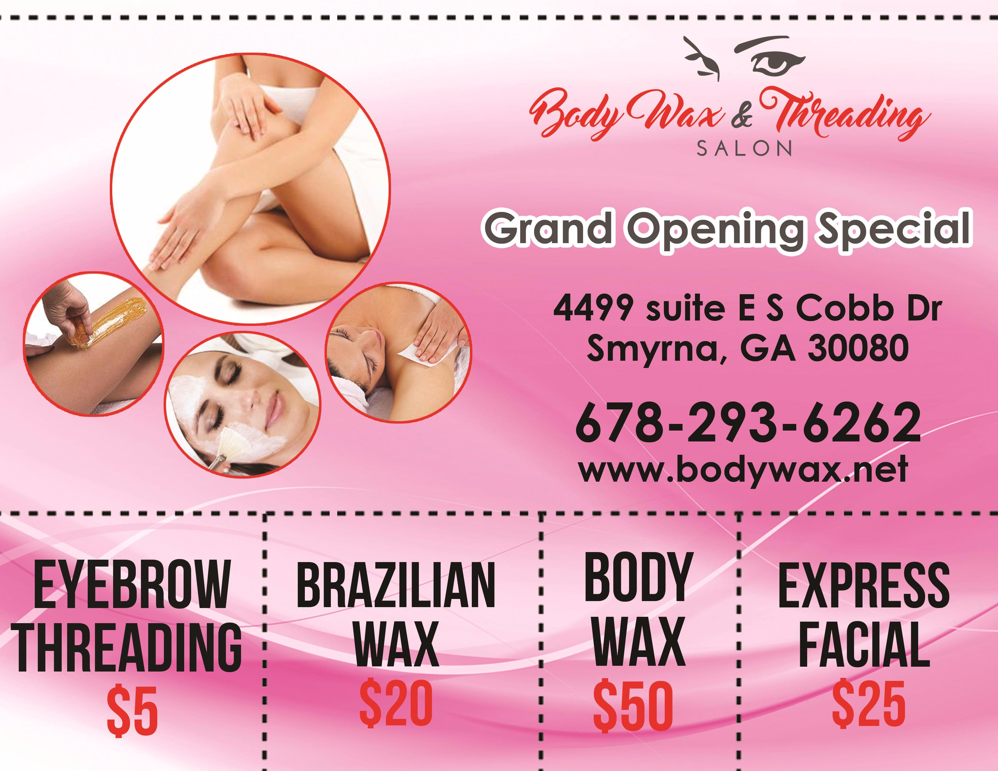 Salons that do body waxing near me